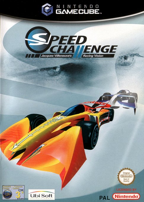 Speed Challenge: Jacques Villeneuve's Racing Vision box art