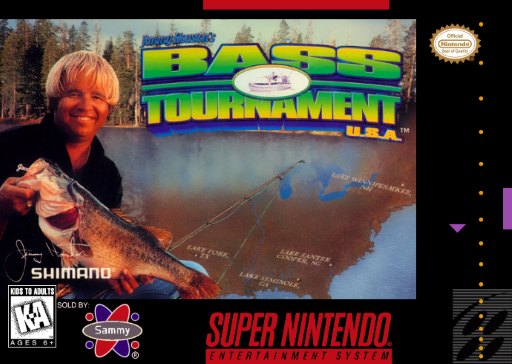 Jimmy Houston's Bass Tournament U.S.A. box art