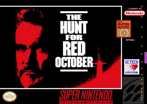 The Hunt for Red October box art