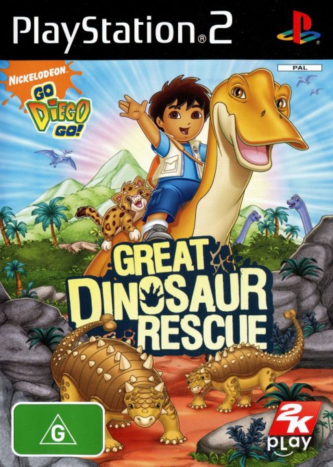 Nickelodeon Go Diego Go! Great Dinosaur Rescue box art