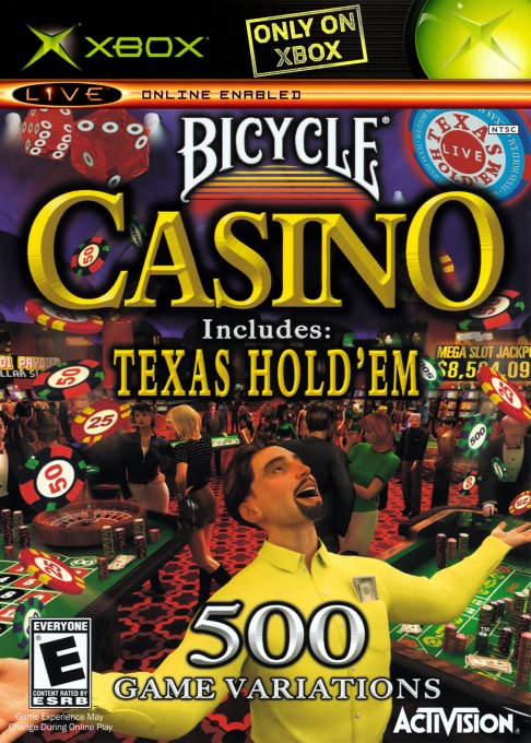 Bicycle Casino Includes: Texas Hold'em box art