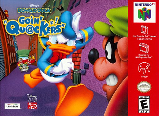 Donald Duck: Goin' Quackers box art