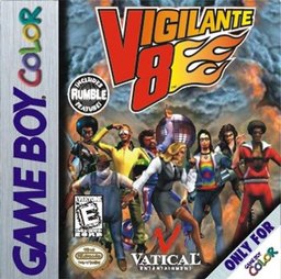 Vigilante 8 box art