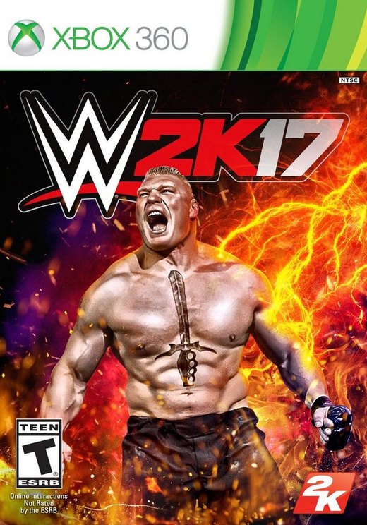 WWE 2K17 box art