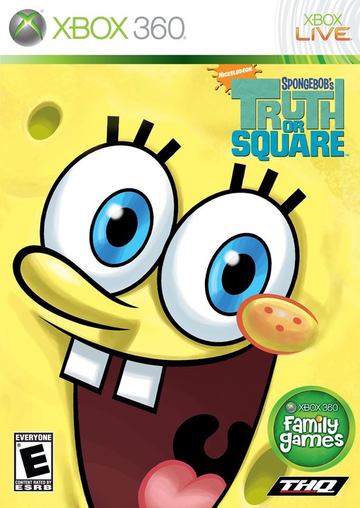 SpongeBob's Truth or Square box art
