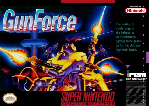 GunForce box art