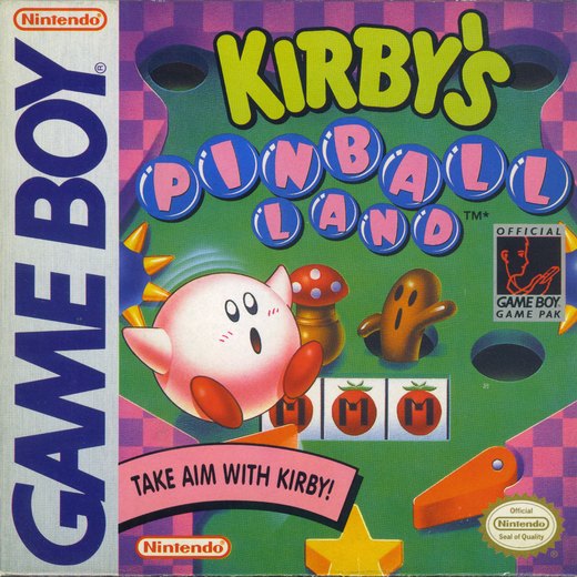 Kirby's Pinball Land box art