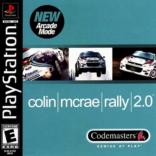 Colin McRae Rally 2.0 box art