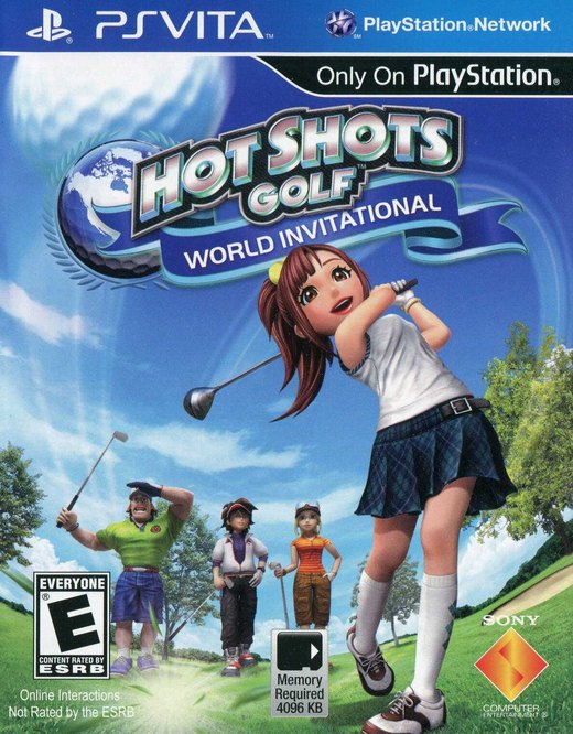 Hot Shots Golf: World Invitational box art