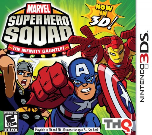 Marvel Super Hero Squad: The Infinity Gauntlet box art