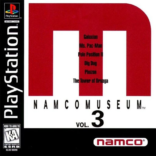 Namco Museum Vol. 3 box art