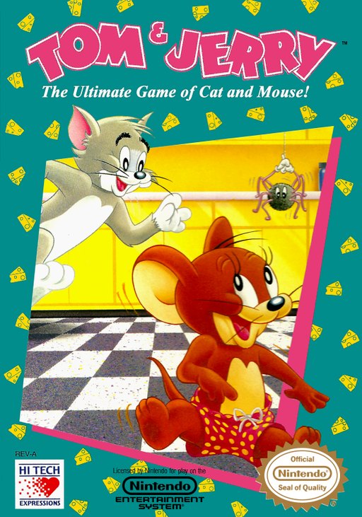 Tom _ Jerry: The Ultimate Game of Cat and Mouse! box art