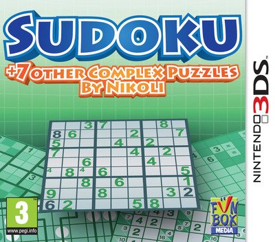 Sudoku + 7 Other Complex Puzzles by Nikoli box art