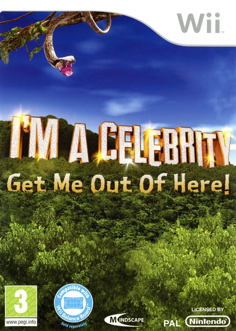 I'm a Celebrity...Get Me Out of Here! box art