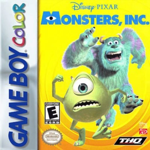 Monsters, Inc. box art