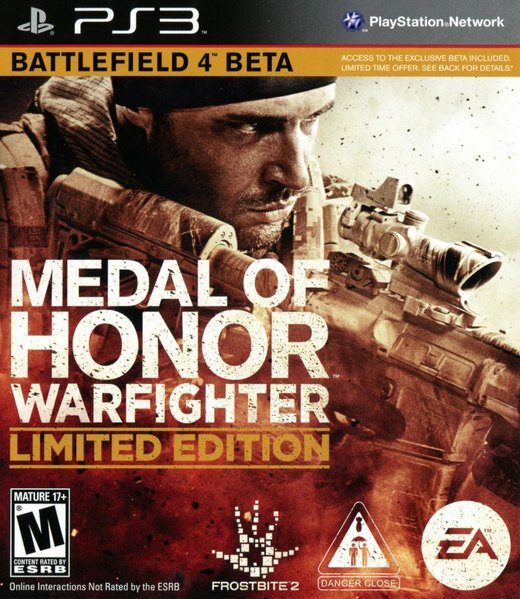 Medal of Honor: Warfighter box art