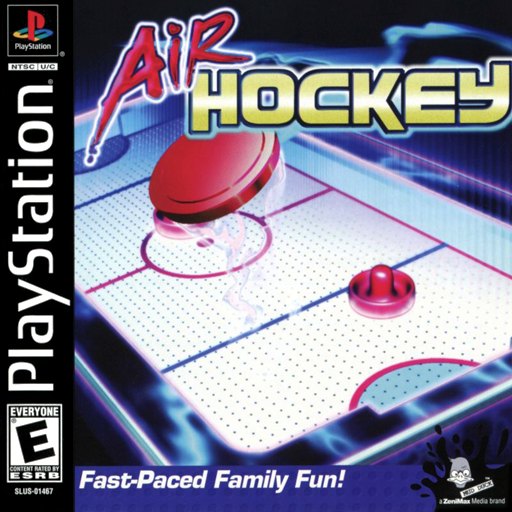 Air Hockey box art
