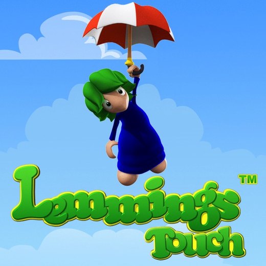 Lemmings Touch box art