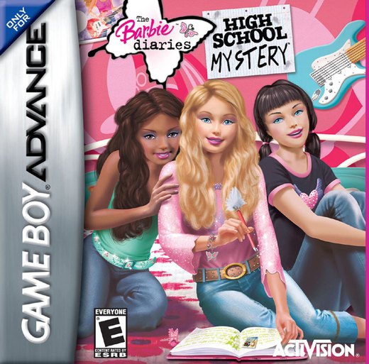 The Barbie Diaries: High School Mystery box art