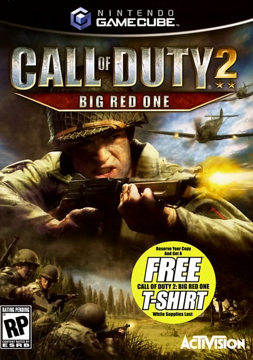 Call of Duty 2: Big Red One box art