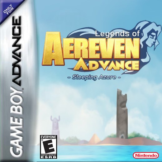 Legends of Aereven Advance: Sleeping Azure box art