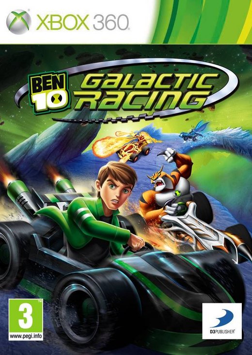 Ben 10: Galactic Racing box art