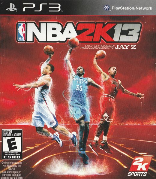 NBA 2K13 box art