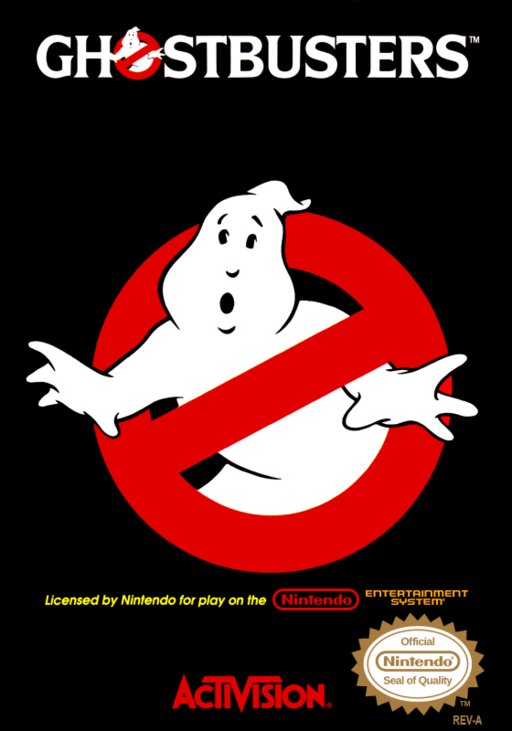 Ghostbusters box art