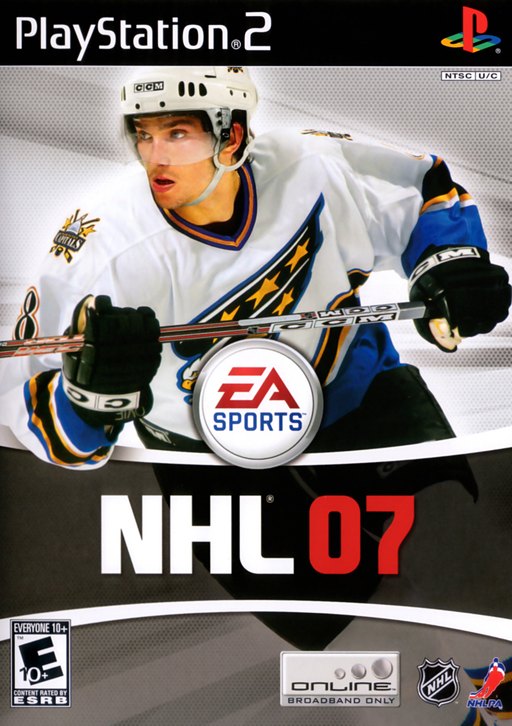NHL 07 box art