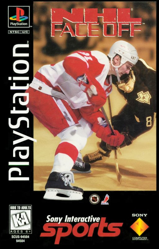 NHL Face Off box art