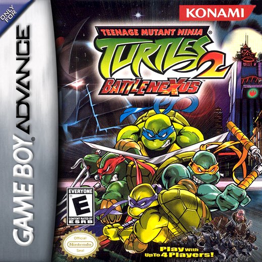 Teenage Mutant Ninja Turtles 2: Battle Nexus box art
