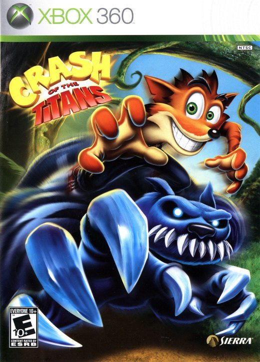 Crash of the Titans box art