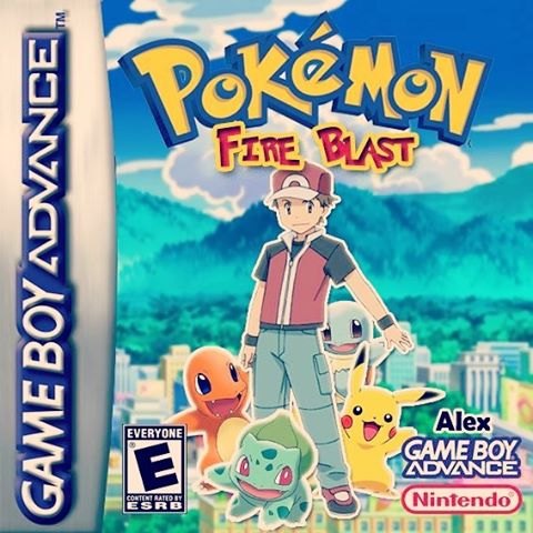 Pokémon Fire Blast box art