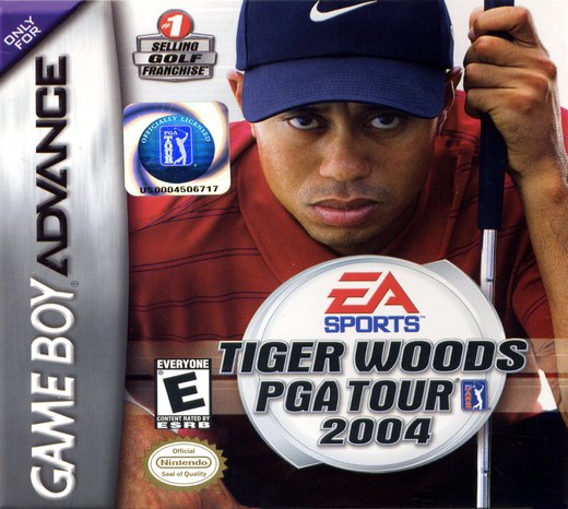 Tiger Woods PGA Tour 2004 box art