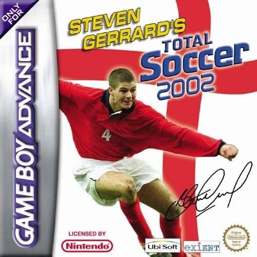 Steven Gerrard's Total Soccer 2002 box art