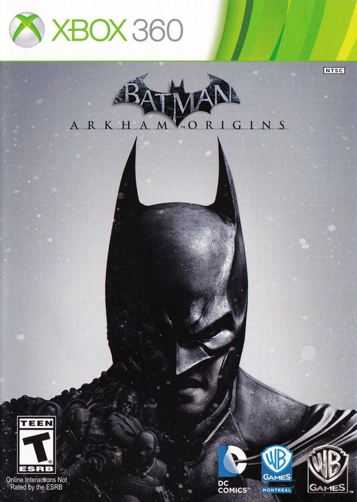 Batman: Arkham Origins box art