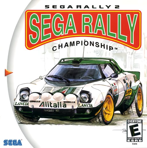 Sega Rally 2 box art