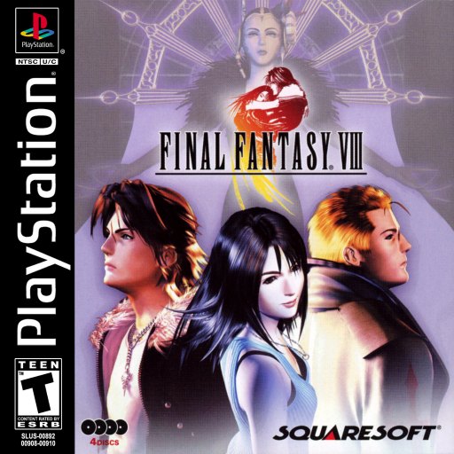 Final Fantasy VIII box art