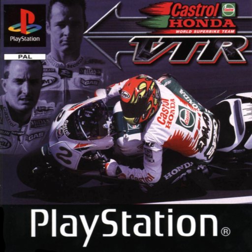 Castrol Honda VTR box art