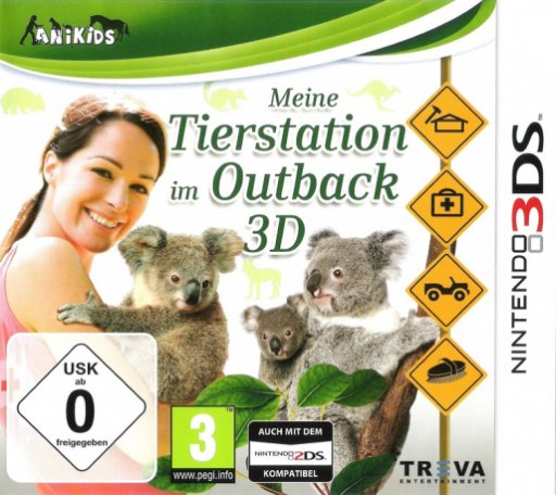 Outback Pet Rescue 3D box art