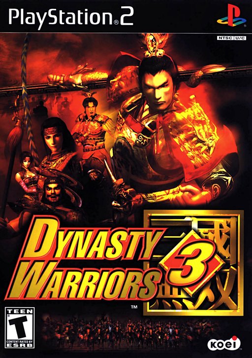 Dynasty Warriors 3 box art