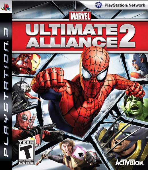 Marvel: Ultimate Alliance 2 box art