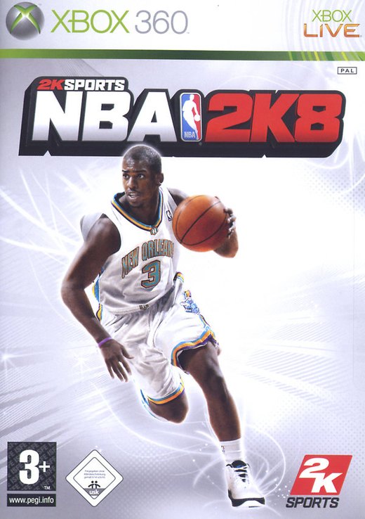 NBA 2K8 box art