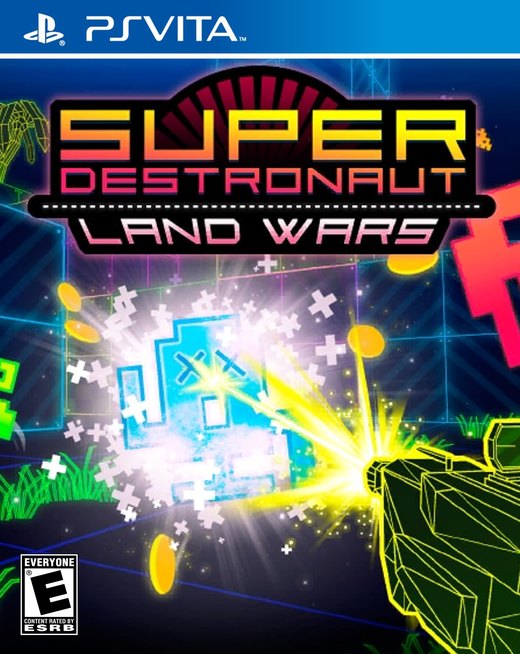 Super Destronaut: Land Wars box art