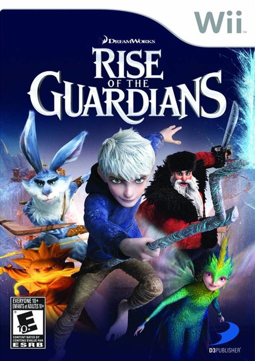 DreamWorks Rise of the Guardians box art