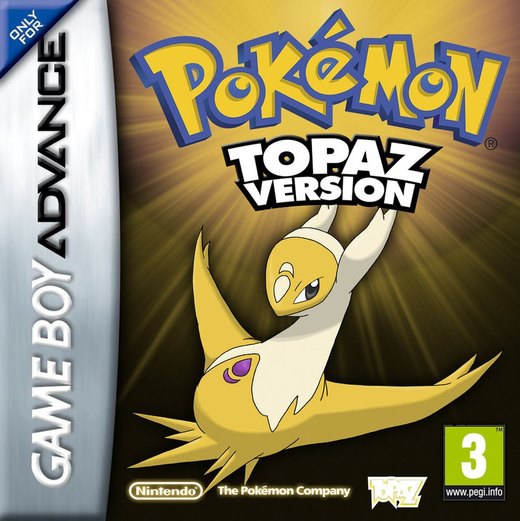 Pokémon Topaz box art