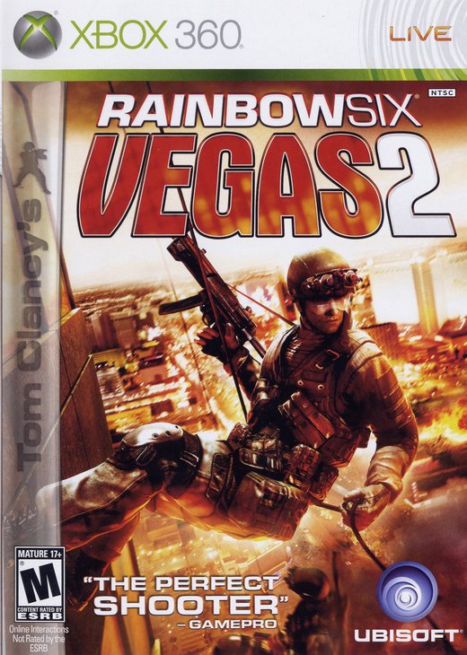 Tom Clancy's Rainbow Six: Vegas 2 box art