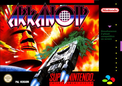 Arkanoid box art