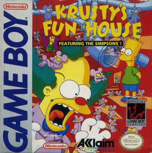 Krusty's Fun House box art