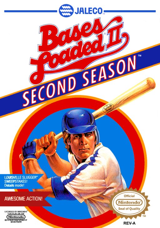 Bases Loaded II: Second Season box art
